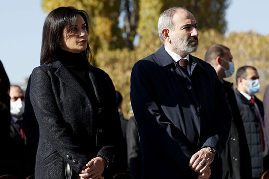 Փաշինյանը հաստատեց, որ Աննա Հակոբյանը եղել է Արցախի ՊԲ հրամանատարական կետում՝ «բանակին բարոյական աջակցություն հայտնելու նպատակով» (Տեսանյութ)