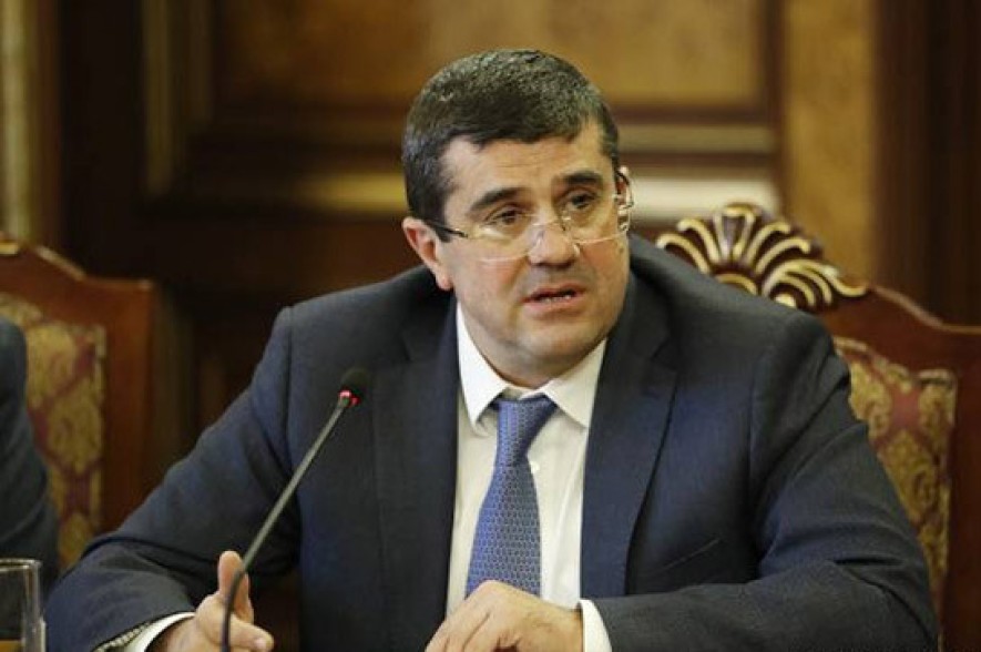 Karabakh president resigns as leader of Free Homeland party, to approve new cabinet