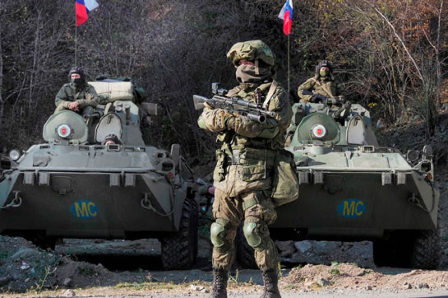 Russian Defense Ministry denies information about blockade of peacekeepers