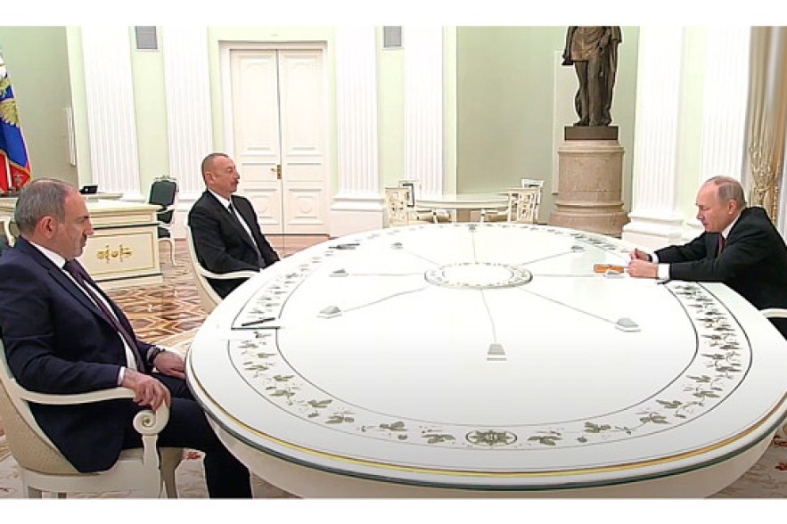 Special trilateral task group headed by Russian, Armenian, Azerbaijani Vice PMs to deal with unblocking economic, trade and transport communications