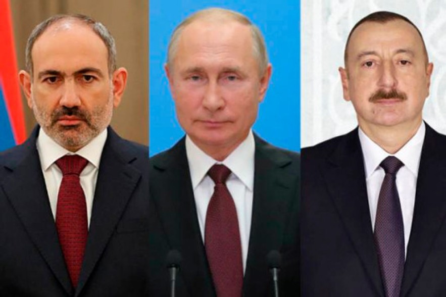 Նիկոլ Փաշինյանի, Վլադիմիր Պուտինի և Իլհամ Ալիևի հանդիպման արդյունքներով ընդունվել է համատեղ հայտարարություն