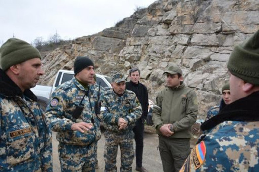 Azerbaijani side hands over body of a serviceman to the Armenian side
