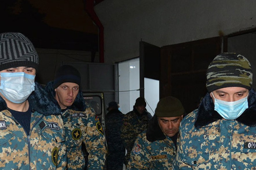 Search operation not to be conducted today due to weather conditions