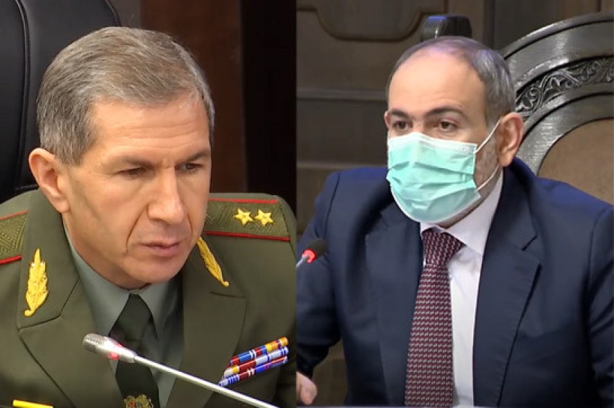 Armenia’s PM sacks Chief of General Staff of Armenian Armed Forces Onik Gasparyan