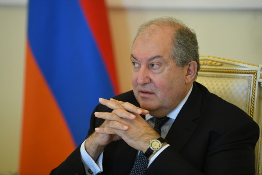 Political fight must not turn into confrontation and splitting – Armenia’s president