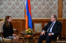 Armenia’s president meets head of My Step faction