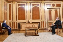 Bright Armenia head stresses importance of conducting snap elections with acting legislation at the meeting with president