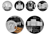 Central Bank of Armenia issued 3 collector coins