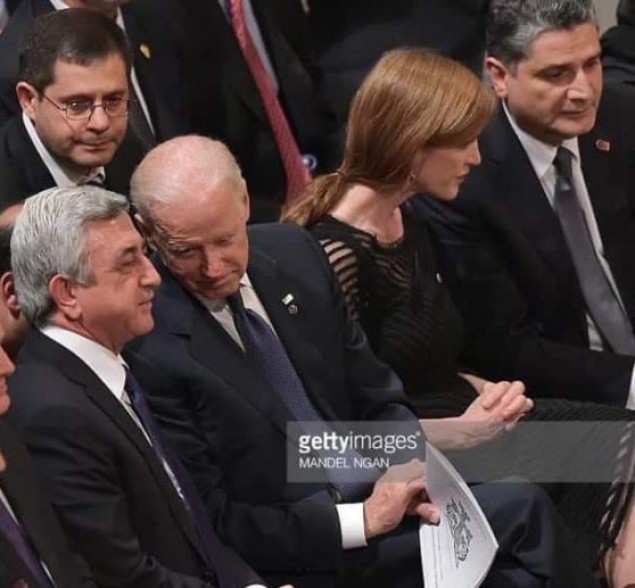 Serzh Sargsyan sends letter to U.S. President Joe Biden thanking him for officially recognizing and condemning the Armenian Genocide