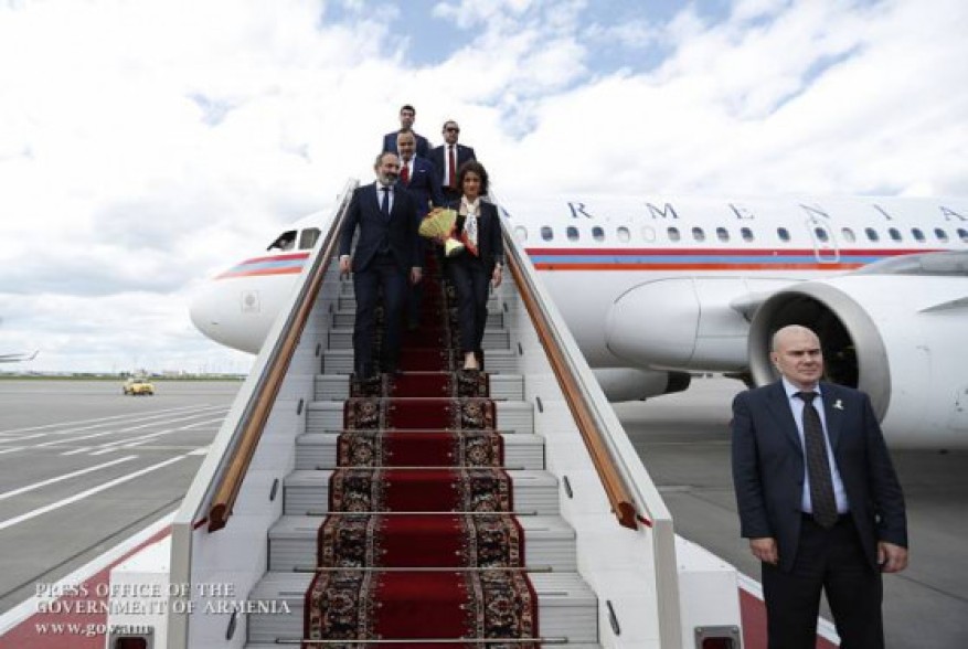 Pashinyan's delegation arrived in Armenia on another plane