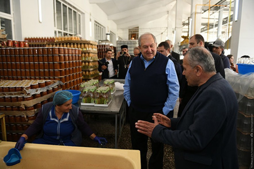 Մեր երկրի զարգացման օրակարգը պետք է ձևավորվի հենց մե՛ր կողմից ու իրականություն դառնա մե՛ր աշխատանքով. ՀՀ նախագահ