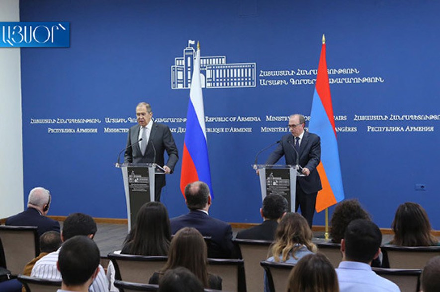 Armenia’s acting FM stresses importance of political settlement of NK issue