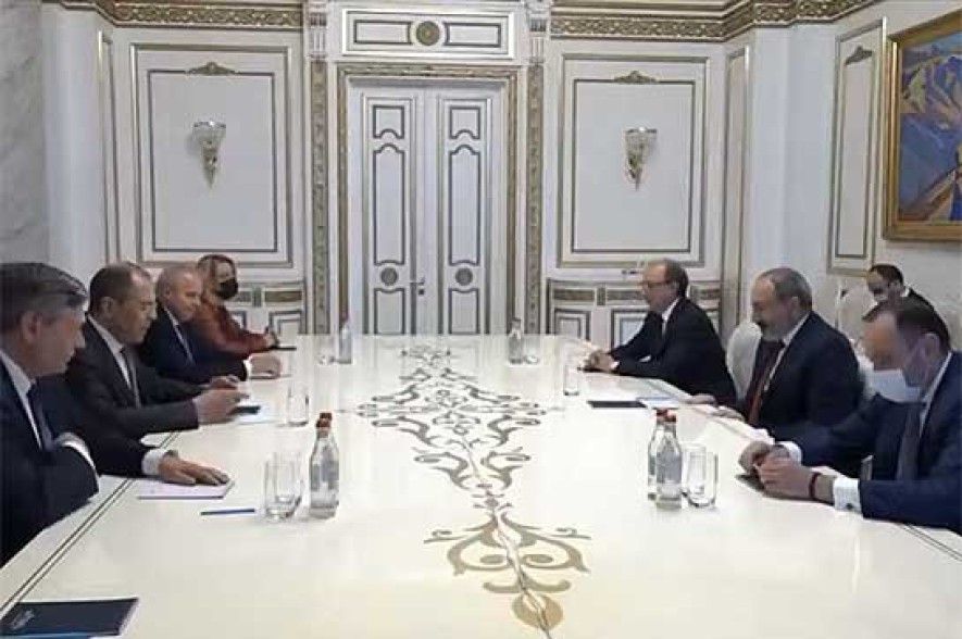 Բաքուն իրականացնում է հակահայկական վակխանալիա. Փաշինյանը՝ Լավրովի հետ հանդիպմանը
