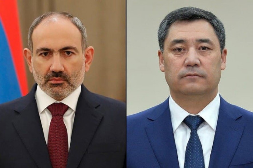 Никол Пашинян обсудил с президентом Кыргызстана ситуацию на армяно-азербайджанской границе