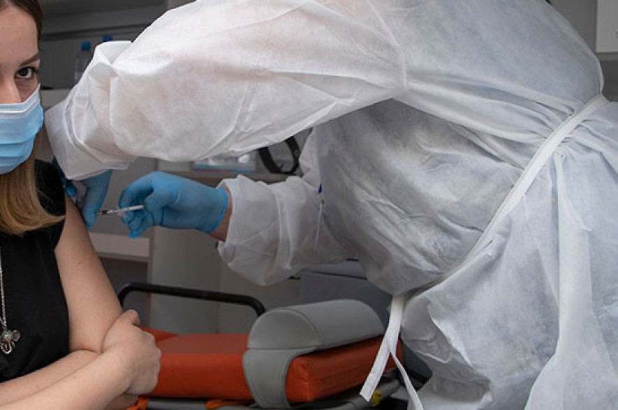 Total number of people vaccinated against COVID-19 in Armenia stands at 26,562