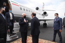Iran’s FM arrives in Armenia