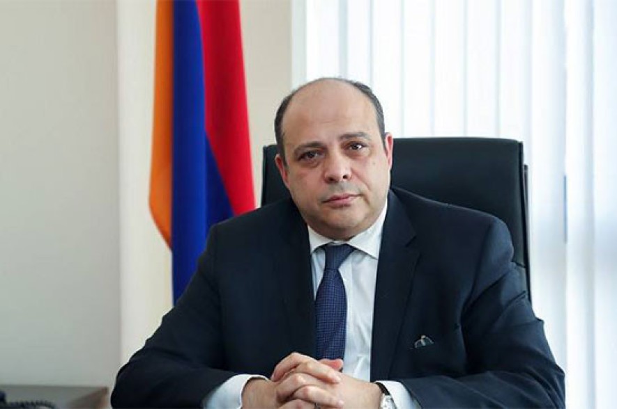 Armenia's deputy FM submits resignation application