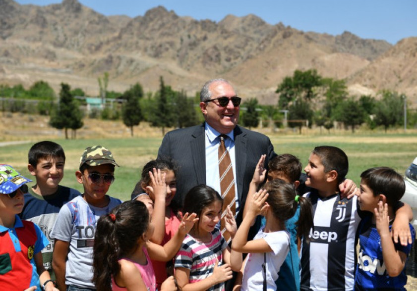 I wish you would live in the world you were dreaming of – Armenia President message on Children's Rights Protection Day