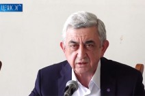 Armenia’s third president says no issue of corridor can be discussed