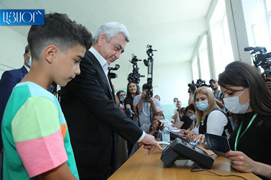 Armenia’s third president says he voted for secure, sovereign economically developed Armenia