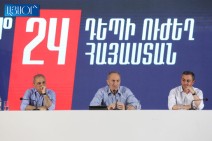Kocharyan's "Armenia" bloc does not accept election results, to apply to CC