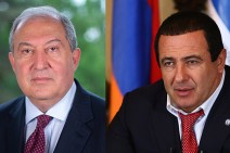 Armenia President meets PAP leader, emphasizes party’s role in political life of the country
