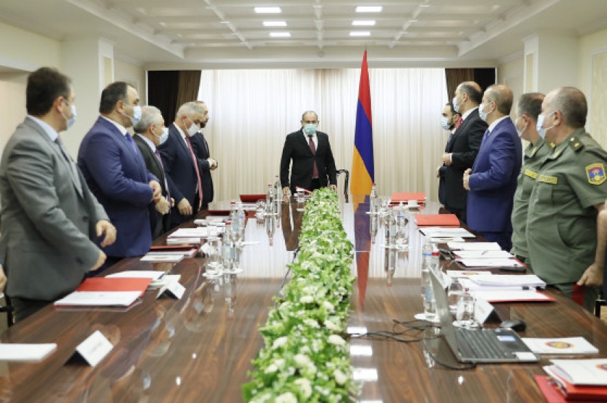 Նիկոլ Փաշինյանի գլխավորությամբ տեղի է ունեցել Անվտանգության խորհրդի նիստ