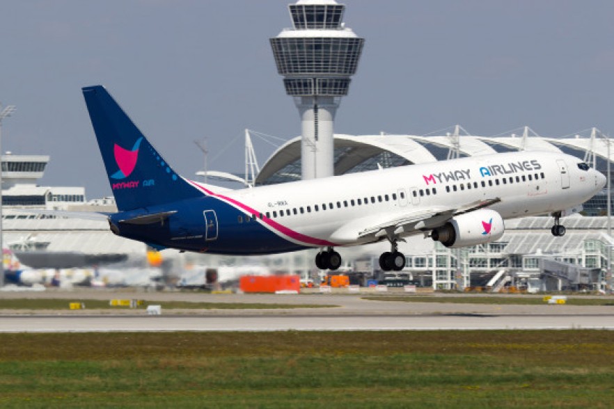 “MyWay” Airlines starts operating flights on the route Tbilisi-Yerevan-Tbilisi