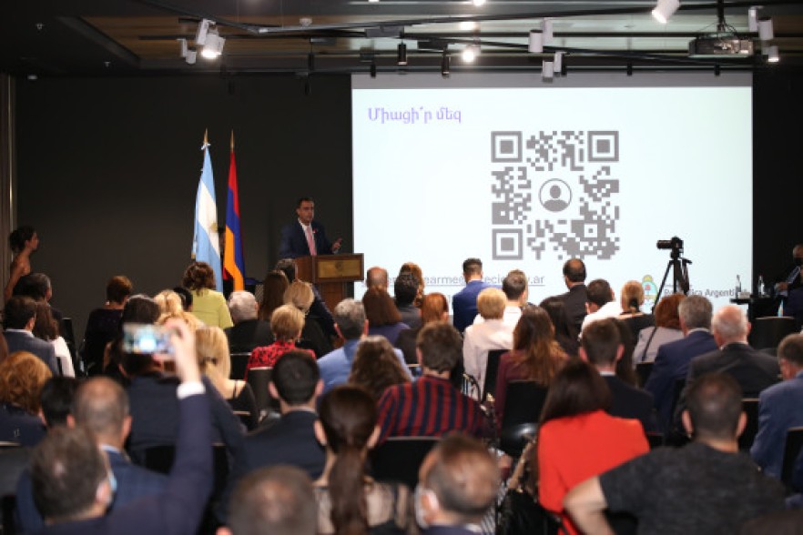 Կոնվերս Բանկի փորձը ներկայացվել է Հայաստանում Արգենտինայի առևտրային պալատի բացման արարողության ժամանակ