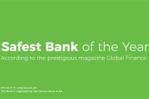 Global Finance Names Ameriabank the Safest Bank in Armenia