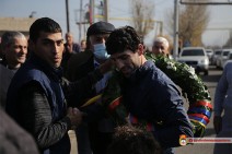 В Гюмри встретили бронзового и серебряного призеров чемпионата мира по боксу – Ованнеса Бочкова и Давида Чалояна