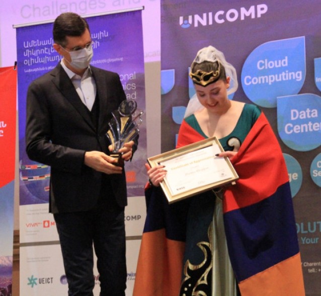 Winners of the 16th Annual International Microelectronics Olympiad arrive in Armenia to receive Prizes