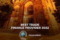 Converse Bank is the best Trade Finance Provider 2022 in Armenia according to Global Finance