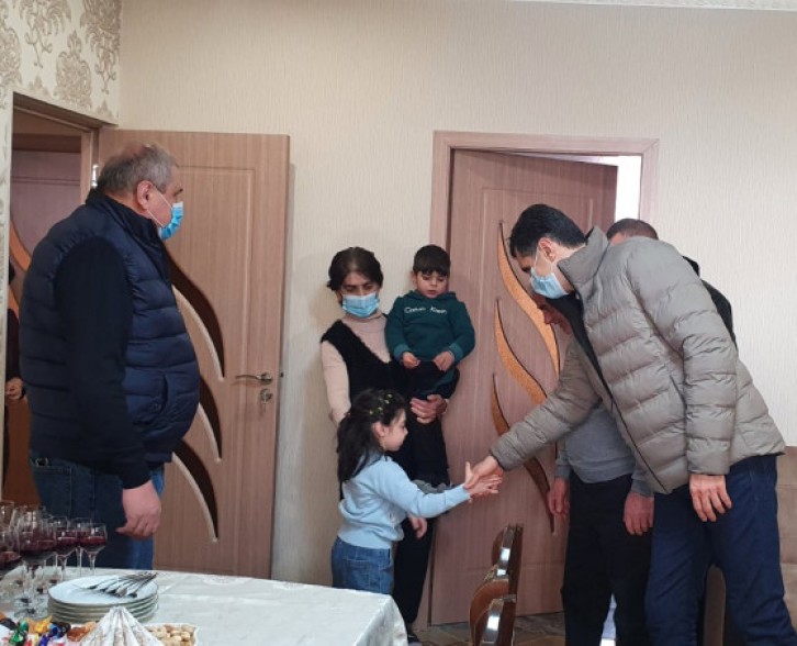 A family displaced from Artsakh has built a home and settled in Vayots Dzor