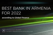Global Finance names Ameriabank Best Bank in Armenia in 2022