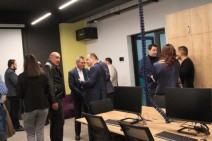 Oppening of a coworking space for university students and startups at the Smart Solutions Center of NPUA