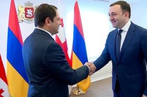 Сурен Папикян встретился с премьер-министром Грузии