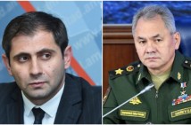 Папикян и Шойгу договорились предпринять шаги по стабилизации ситуации на границе с Азербайджаном