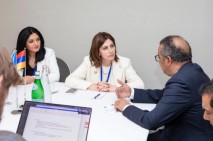 Անահիտ Ավանեսյանը հանդիպել է ԱՀԿ գլխավոր տնօրեն Թեդրոս Ադհանոմ Հեբրեյեսուսին
