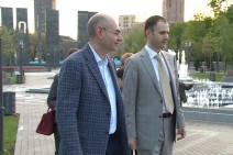 Mikayel and Karen Vardanyans provided 136 million AMD support for the overhaul of the Myasnikyan statue, which was in unsafe state of disrepair