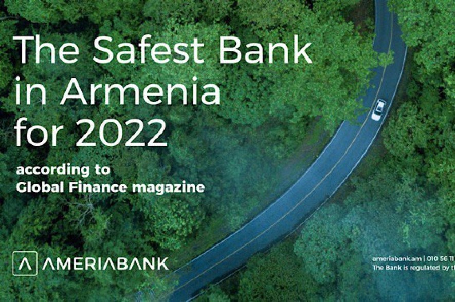 Global Finance Names Ameriabank the Safest Bank in Armenia