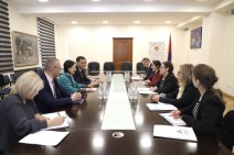 Ժաննա Անդրեասյանը ՀՀ-ում Ֆրանսիայի դեսպանի հետ է հանդիպել