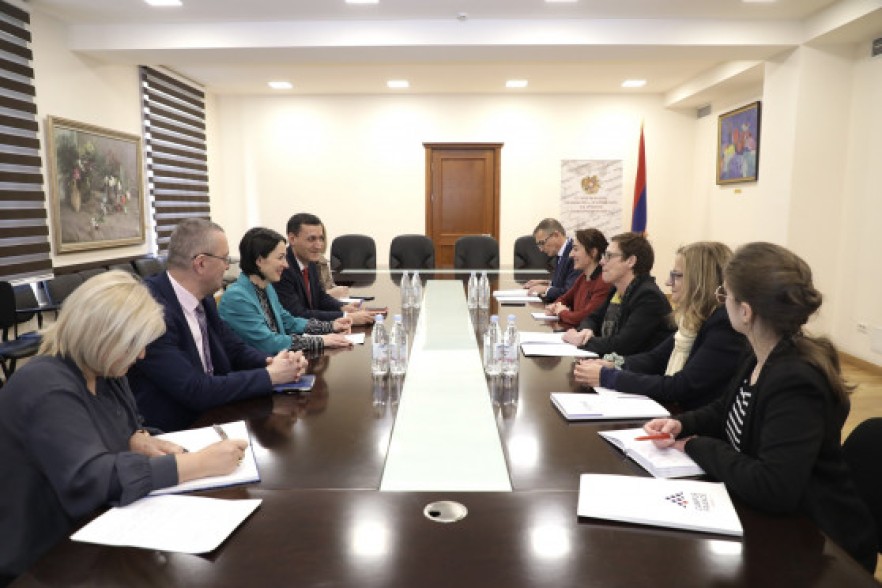 Ժաննա Անդրեասյանը ՀՀ-ում Ֆրանսիայի դեսպանի հետ է հանդիպել