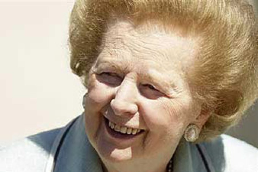 Margaret Thatcher celebrates her 85th anniversary