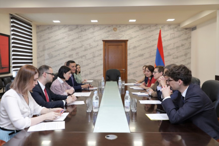 Ժաննա Անդրեասյանը Ֆրանսիայի դեսպանի հետ է հանդիպել