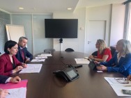 Ժաննա Անդրեասյանը հանդիպել է ՅՈւՆԵՍԿՕ-ի գլխավոր տնօրենի մշակույթի և կրթության հարցերով տեղակալների հետ