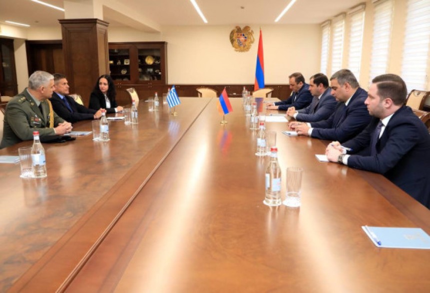 Քննարկվել է պաշտպանության բնագավառում հայ-հունական համագործակցությունը