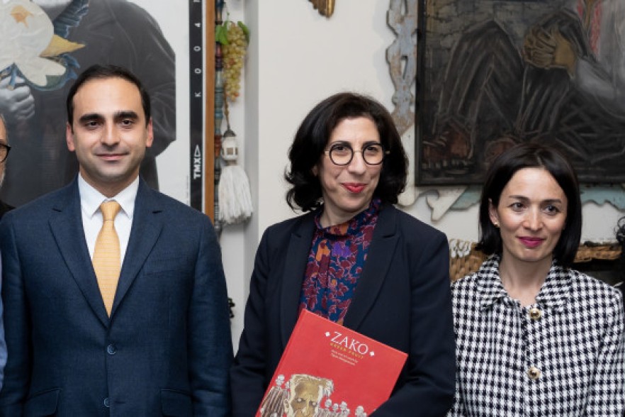 Ֆրանսիայի պատվիրակությունը Փարաջանովի թանգարանում ներկա է եղել  «Zako» անիմացիոն նախագծի շնորհանդեսին