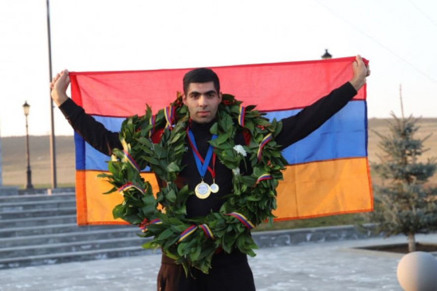 Сборная Армении завоевала 9 золотых и 2 серебряные медали на чемпионате мира по пауэрлифтингу в Риме