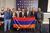Мужская сборная Армении по шахматам - бронзовый призер командного чемпионата Европы